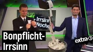 Total von der Rolle: Die Bonpflicht | extra 3 | NDR