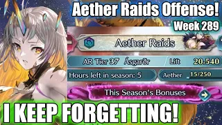 My Most Disastrous AR Season Ever 😭 | Aether Raids - Week 289 [FEH]