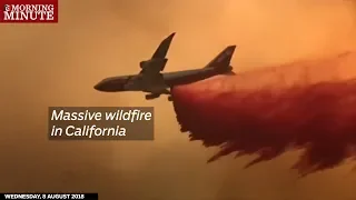 Massive wildfire in California