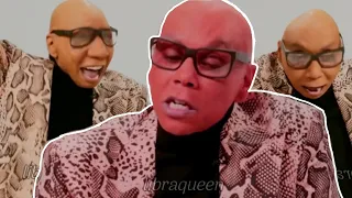 rupaul having a BREAKDOWN