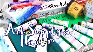 ART SUPPLY HAUL!  - MissKerrieJ