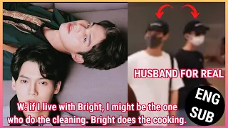 [BrightWin] Win said if he live with Bright he will do the cleaning and Bright will do the cooking