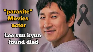 The actor of "parasite" found dead! #parasite