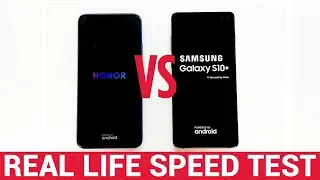 Honor 20 vs Samsung Galaxy S10 Plus - Real Life Speed Test!