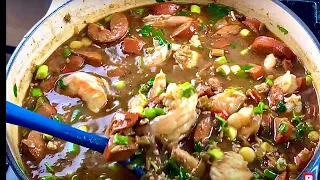 Amazing Seafood Gumbo Recipe 🍤🦀🔥