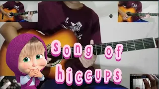 Masha and the bear versi koplo | song of hiccups cover + kunci gitar