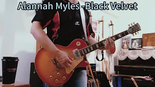 Alannah Myles - Black Velvet (Guitar cover)