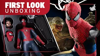 Hot Toys Amazing Spider-Man Figure & Lizard Diorama Base Unboxing | First Look