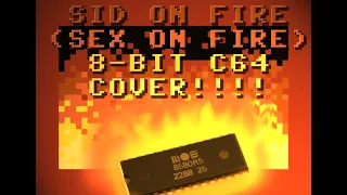 "SID on Fire" 8-Bit #c64 Cover of "Kings Of Leon - Sex on Fire" [Oscilloscope View] Real Hardware