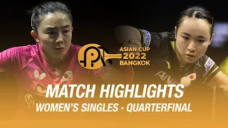 Jihee Jeon vs Mima Ito | WS | 2022 ITTF-ATTU Asian Cup (QF)