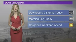 Houston weather: Potential for localized flooding with heavy rain