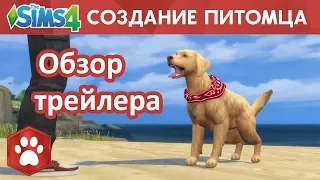 The Sims 4 | Кошки и собаки | дополнение | обзор трейлера | Создание питомца