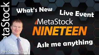What's New in MetaStock 19 - David Derricott
