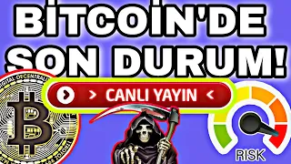 BİTCOİN'DE RİSK ALALIM MI! CANLI YAYIN! BİTCOİN ANALİZ ALTCOİNLER