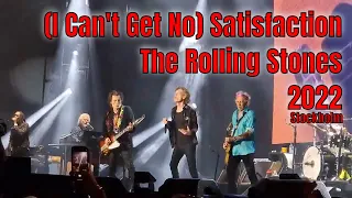 Satisfaction - The Rolling Stones - Live Stockholm 2022