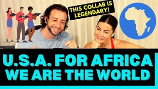 U.S.A. For Africa - We Are The World First Time Reaction -  IS THIS THE MOST EPIC COLLAB EVER?  WOW!