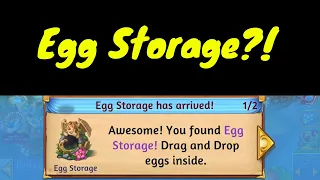 Egg Storage in Merge Dragons!  We Got What We Asked For But What Will It Cost?