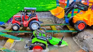 Top Diy tractor making mini Concrete bridge #10 | diy tractor | water pump| @KeepVilla | Toyye