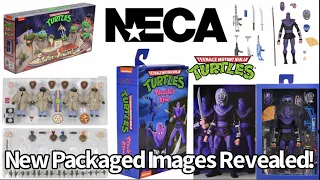 New NECA Cartoon TMNT Packaged Images Revealed! Ultimate Foot Soldier and Turtles in Disguise!