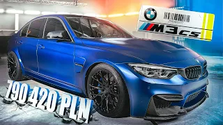 BMW M3cs JEST DLA WAS! *jak wygrać?* Nocna prezentacja auta |  podsumowanie projektu!