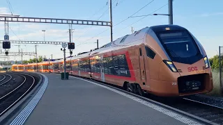 SOB Traverso durchfahrt in Uzwil