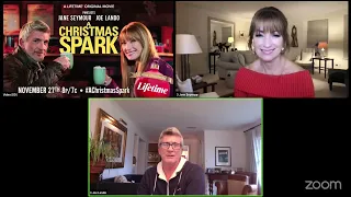 Interview with Jane Seymour and Joe Lando in "A Christmas Spark" on Lifetime by Suzanne 11/7/22