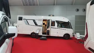 Integrated motorhome with separate room for children.  Itineo SB740