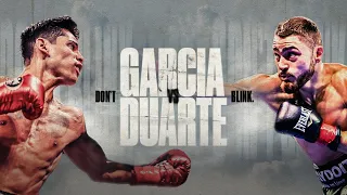 DON'T BLINK | Watch Ryan Garcia vs. Oscar Duarte Live On DAZN.com