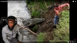 HE HAD TO FIGHT FOR HIS LIFE LOL! Amazing WILD Animal Encounters 2