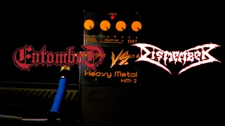 Boss HM-2 - Entombed vs Dismember Riff Compilation (Old-School Swedish Death Metal)