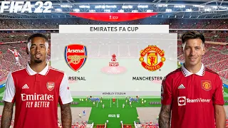 FIFA 22 | Arsenal vs Manchester United - Emirates FA Cup - Full Gameplay