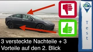 Tesla Model 3: 3 versteckte Nachteile und 3 Vorteile die man erst auf den 2. Blick erkennt