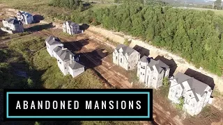 Abandoned Mansions - Indian Ridge Resort Community Branson Missouri | Amazing Drone Footage