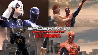 Spider-Man: Web of Shadows ALL Endings