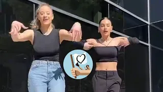 Iru (Georgia) and Brunette (Armenia) dancing to "Echo" | Eurovision 2023