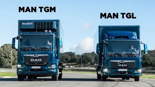 New MAN TGM / TGL - Interior, Exterior, Drive
