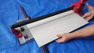 Tile cutter 600 FESTA X (col. 3-6138) - Video review. Working with a tile cutter, testing products.