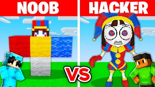 NOOB vs HACKER: I Cheated In a POMNI Build Challenge!