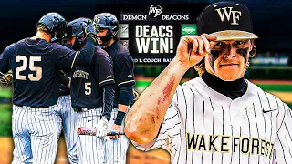 Game Day with #2 Team in College Baseball! (Wake Forest)