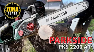 Parkside PKS 2200 A1 Motorna Testera na Struju iz Lidla - Motorka 220v