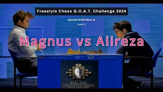 Chess960 | Magnus Carlsen vs Alireza Firouzja | Freestyle Chess G.O.A.T. Challenge 202