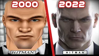 Evolution Hitman Game From 2000 to 2022