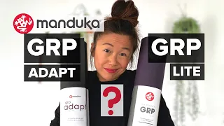 Manduka GRP Adapt vs. GRP Lite | GRP Series Yoga Mat Reviews