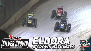 HIGHLIGHTS: USAC Silver Crown National Championship | Eldora Speedway | 4-Crown | September 23, 2023