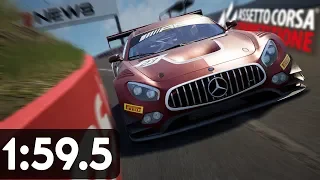 Assetto Corsa Competizione - Bathurst Mount Panorama Hotlap 1:59.598 with Mercedes AMG GT3