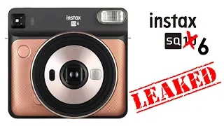 LEAK: Fujifilm Instax SQUARE SQ6! Leaked!!!