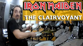 DRUM COVER IRON MAIDEN The Clairvoyant drum cover by stamatis kekes