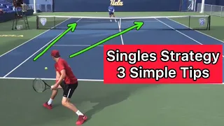 Win More Singles Matches | 3 Singles Strategy Tips