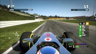 F1 2012 BUDAPEST hotlap - (1:18.138)