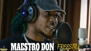 Maestro Don | Non stop lyrics in one fire freestyle a Must Watch | Reggae Selecta UK